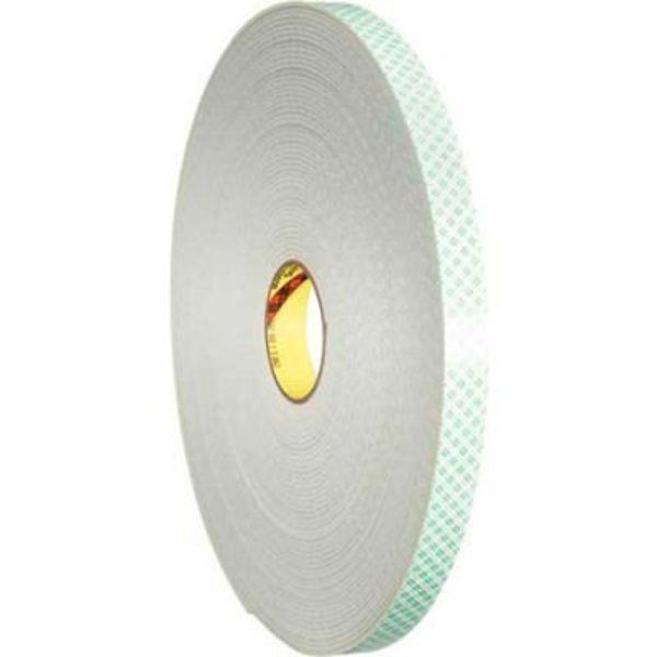 Box Packaging 3M‚Ñ¢ 4008 Double Sided Foam Tape 3/4" x 5 Yds. 1/8" Thick Natural T9544008R